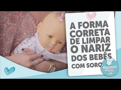 HOW TO CLEAN YOUR NOSE WITH SALINE SALINE AND A SYRINGE - MOTHER'S TIPS