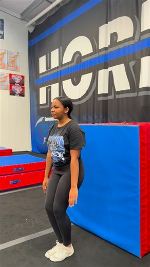 Beginning to build some back handsprings in yesterday’s half term workshop! | Horizon Cheerleading