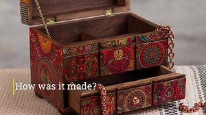 1.9K views · 113 reactions | Raised in Tonala, Jalisco in Mexico, Ana Maria Gonzalez grew up in a family full of artisans. She and her husband focus on handcrafted decoupage boxes featuring traditional Mexican motifs. Each box is handmade, decorated, and finished in the family-run workshop. You can see more of Ana Maria's work here: bit.ly/34pYD5S #handmade4life | NOVICA | Facebook