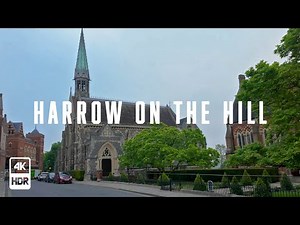 Harrow on the Hill: Around London’s Elite Harrow School & Historic Village Charm 4K | HDR