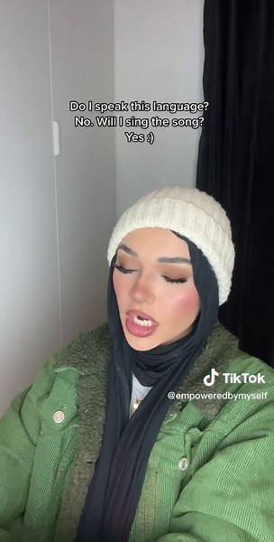 Come On Let's Go Arab White Girl Singing