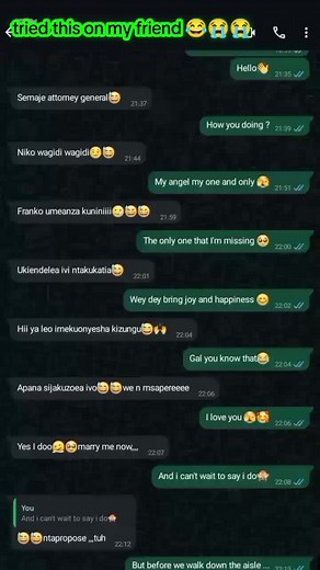 Text Prank on Best Friend Using Song Lyrics