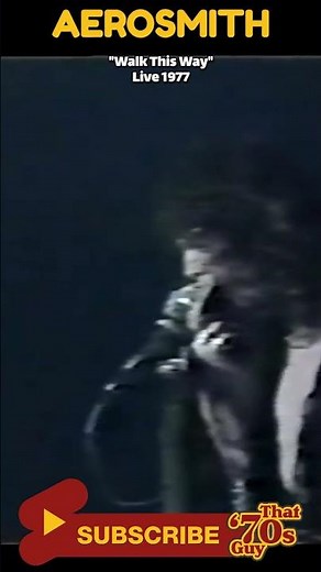 Aerosmith - Walk This Way - Live 1977