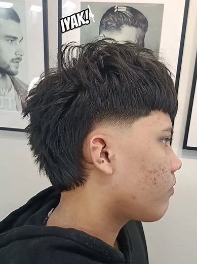 Mullet and Textured Crop Haircut Guide
