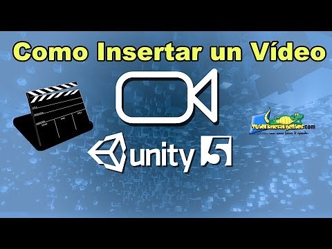Como Insertar un vídeo en unity 3d