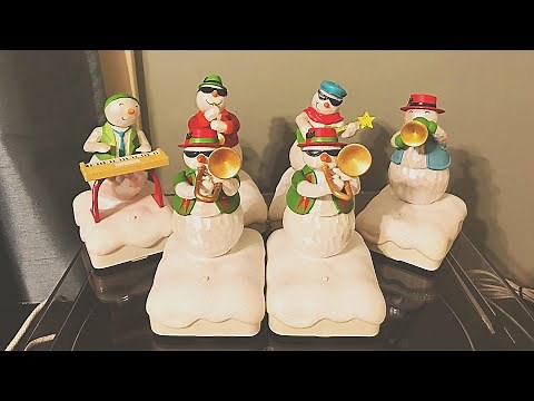 Hallmark 2010-11 Wireless Snowman Band