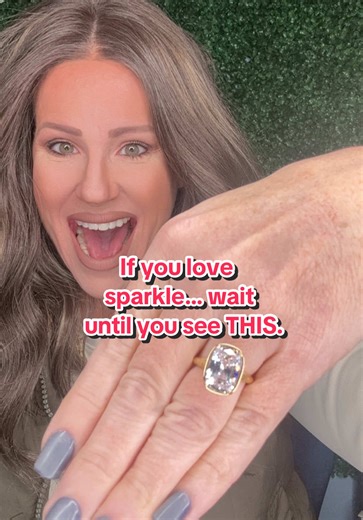 My new Taylor cocktail ring from Sterling Forever is giving full glam this season.✨ An eight-carat cushion cut, gold-plated sterling silver, and the sparkle is unreal — the band design is just gorgeous. This one is definitely going to be on heavy rotation. ✨ I have it tagged for you in the orange cart! 🧡 #LuxuryFashionFinds #ElevatedStyleDaily #GlamStyleInspo #StatementStyle #FashionCreators