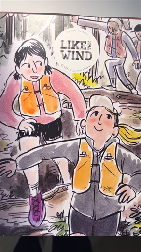Like the Wind Magazine on Instagram: "At The Running Event this year, we turned our booth into a little living room for runners to sit, talk, or read a magazine. What followed was great conversations, plenty of good energy, and powerful stories about why we run. Big thanks to @zoesees and @arcteryx for the special edition dust jacket that everyone fell in love with."