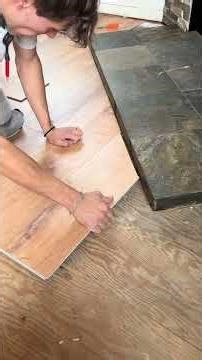 Install vinyl #DIY #hardwood #construction #Ivp #vinylflooring