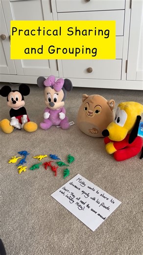 This is how I would teach a division lesson, focusing on the difference between sharing and grouping, in a practical and engaging way. I always start with hands-on, practical games and activities before the start of any topic to really help children understand the concept you are teaching and the vocabulary associated it, no matter what year group they are in. This lesson would then progress to lessons with more pictorial activities, with the practical resources there to use to support and then 