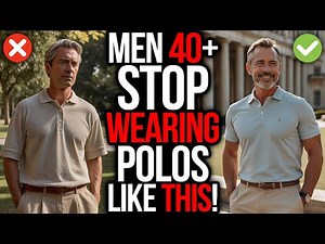 Over 40? Here’s How to Wear POLOS Like a TRUE GENTLEMAN!