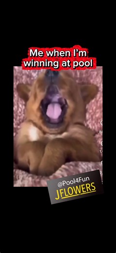 Me winning versus when I’m losing #8pool #8ballpool #billiardmemes #poolmemes #jflowers