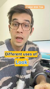 Different Ways Of Look. #english #look #englishteacher #grammar | English With THA