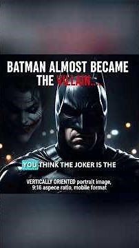 Batman Almost Became The Villain…