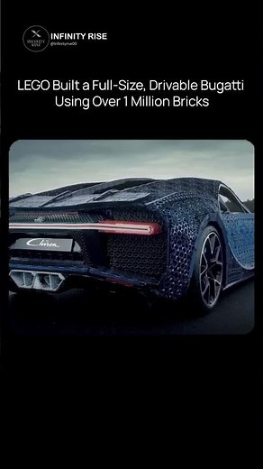 Built from a Million Bricks — and It Actually Drives! 🧱✨