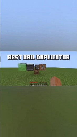 Minecraft Best Rail Duplicator 2025! 🔥 Easy & Fast Rail Duplicator Tutorial
