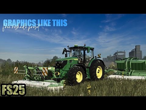 ✅️FS25✅️ BEST GRAPHICS RESHADE PRESET ❗FREE❗