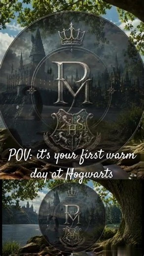POV: You’re Reading by the Black Lake at Hogwarts 🌿✨