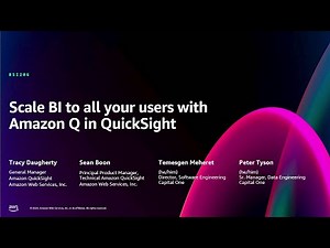 AWS re:Invent 2024 - Scale BI to all your users with Amazon Q in QuickSight (BSI206)