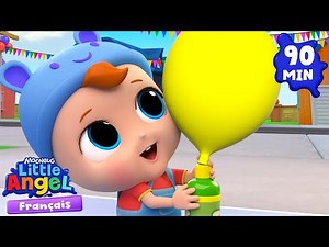 La Course des Ballons | Comptines avec Bébé Louis | Little Angel Français