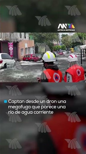 Fuga de agua en Iztapalapa provoca desperdicio masivo mientras colonias siguen sin suministro