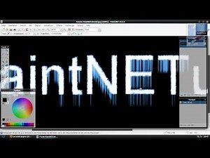 Gefrorener Text in Paint.NET - Tutorial - Part 1/2 [HD]