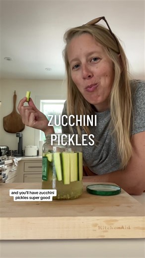 Zucchini Season Hack: Pickling Small Zucchinis for a Delicious Recipe