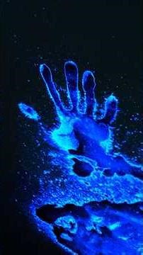 Blood vs luminol is insane