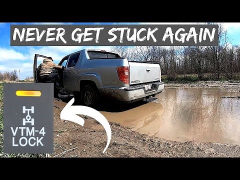 Honda Ridgeline VTM-4 Lock EXPLAINED (Not A REAL LOCKER) | Gone MUDDING