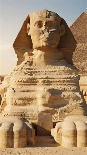 The Moment the Great Sphinx Woke Up After 4,500 Years || See the Sphinx's Real Face #ancientegypt