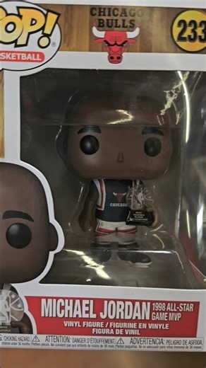 Michael Jordan 1998 All-Star Game MVP Funko POP Figure at Walmart