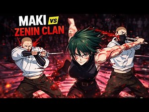 JJK Season 3 Episode 4 | Maki vs Zenin Clan – Brutal Fight Scene
