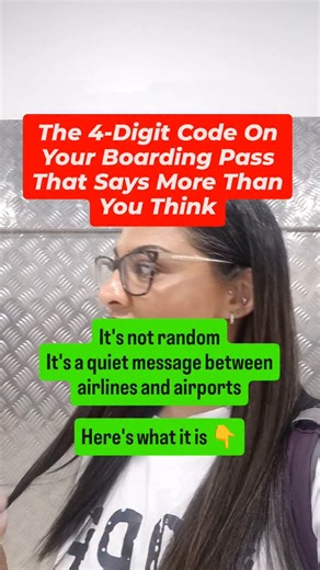 Dimple Chudasama-Adams | Online Travel Business Owner & Marketer | That small 4-digit code printed on your boarding pass? It’s not just admin. It’s data. 💡 Here’s what it can reveal: ✅ Your fare class:... | Instagram