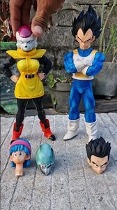 Vegeta Chooses the Perfect Head for Bulma #goku #dragonball #actionfigures