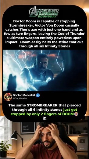How was Doctor Doom able to stop StormBreaker??