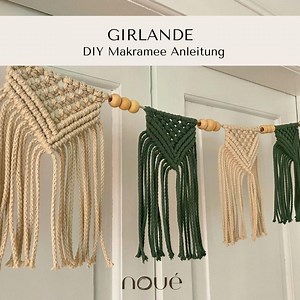 DIY Macrame Garland Pattern - Step-by-step Instructions Download - Etsy