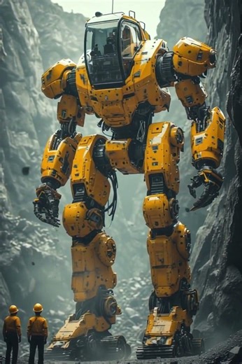 Futuristic Giant Robot: The Evolution of Heavy Machinery.