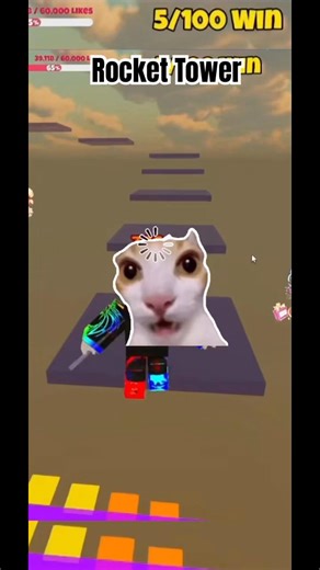 Rocket Tower let’s GO #roblox #robloxgames #robloxmemes #robloxshorts #robloxtrend