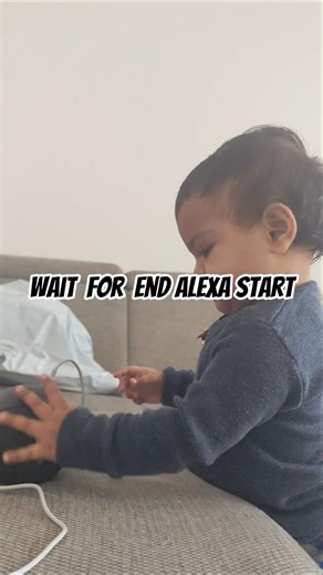 My Son Jiyansh Setting Up Alexa Personally! 🔌 | Little Tech Guru #cute baby
