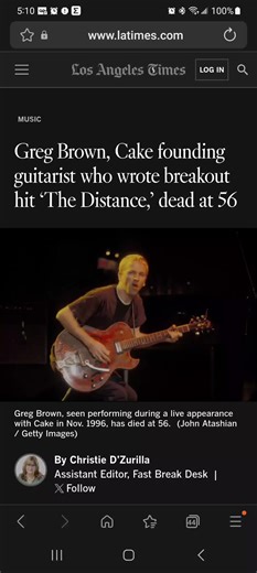 Remembering Greg Brown: Cake's Iconic Co-Founder