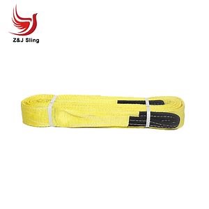 [Hot Item] Duplex Eye Type Webbing Sling Polyester Sling Lifting Sling Belt