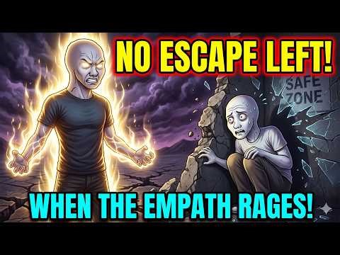 When the empath is angry, there is no safe place in this world for the narcissist.