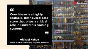 - Cache hit rate of over 99% 🎯 - Reduced tail latencies by over 60% 📉 - Lowered cost to serve by 10% annually 💵 See how #Couchbase helped LinkedIn support a growing member base & upscale profile datastore without impacting performance or member experiences https://bit.ly/3LLGjJe | Couchbase