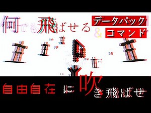 【コマンド・モーション】アマスタも飛ばせる！Motion操作を解説します。{データパック配布&コマンド解説}