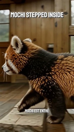 Curious Red Panda Stumbled Upon His Safe Haven 🐼💕 #animals #redpanda #cute