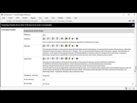 Architecture Principles - TOGAF ADM Preliminary Phase