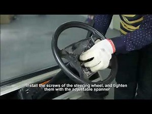 Golf Cart Steering Wheel Installation Video