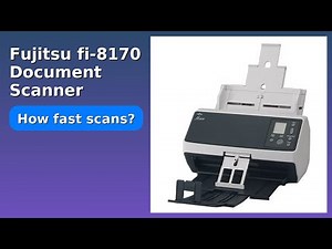 REVIEW (2026): Fujitsu fi-8170 Document Scanner. ESSENTIAL details.