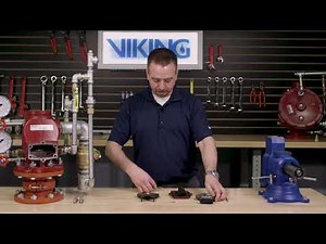 Viking Model J-1 Alarm Check Valve Clapper Assembly Replacement