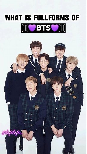 BTS 💜 Full form #fyp #fullform #kpop